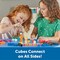 MathLink Cubes - Set of 100 Cubes, Ages 5+,Math Manipulatives, Math Cubes, Homeschool Supplies, Kindergartner Classroom Supplies, Back to School Supplies, Teacher Supplies